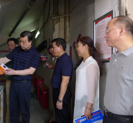 林彬总经理至福建新华发行集团南方化工城检查安全生产工作